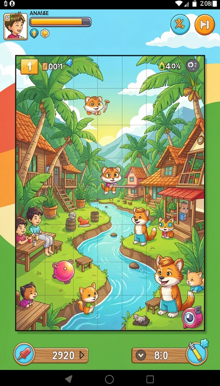 Beragam pilihan permainan menarik dalam aplikasi Download idnseru APK untuk Android.
