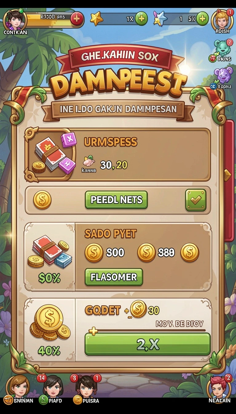 Beragam pilihan permainan menarik dalam aplikasi Download surga11 APK untuk Android.