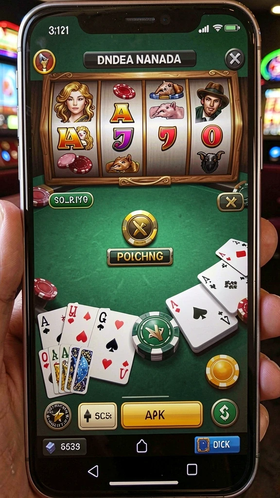 Beragam pilihan permainan menarik dalam aplikasi Download house777 APK untuk Android.